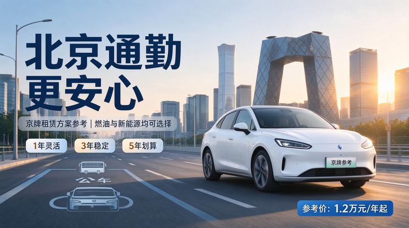 专业团队为用户讲解京牌租赁政策